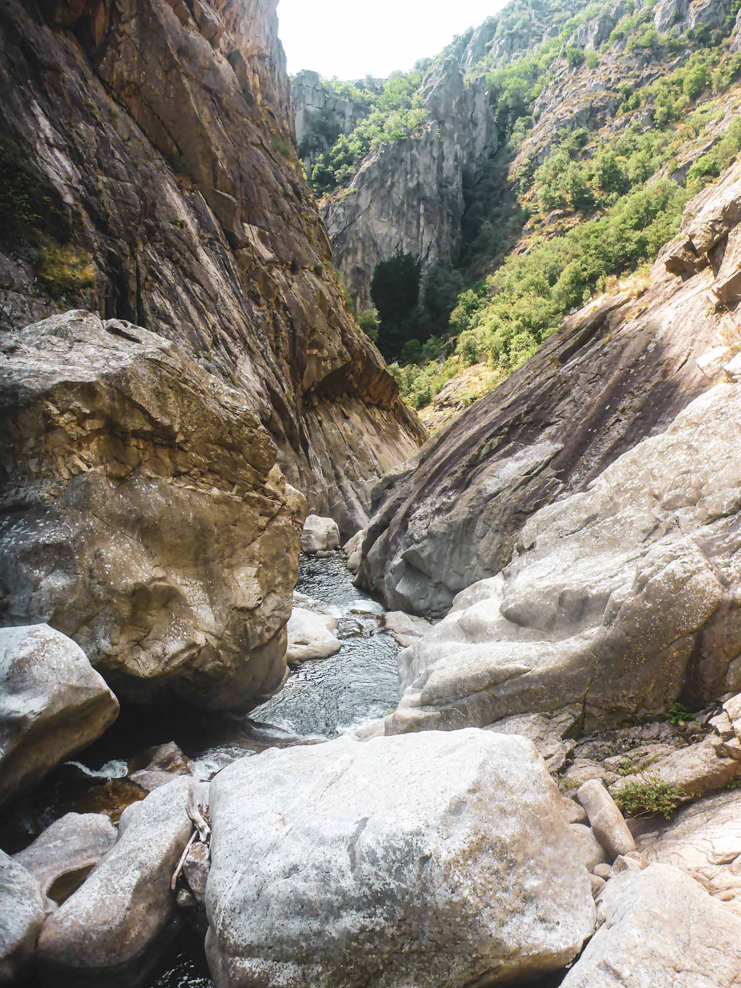 Canyon journée découverte du Haut Chassezac avec Nature Canyon Ardèche